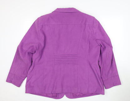 Womens UK Size 14 Kirsten Purple