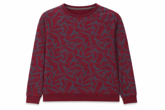 Front view of Bench unisex sweatshirt, size M