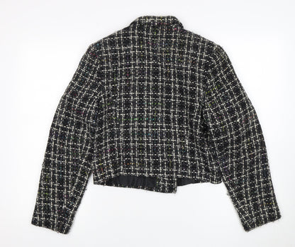 Womens UK Size 12 BHS Multicoloured Basic Jacket