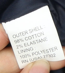 Zara Basic Women's Blue Blazer Size 8 Regular Fit