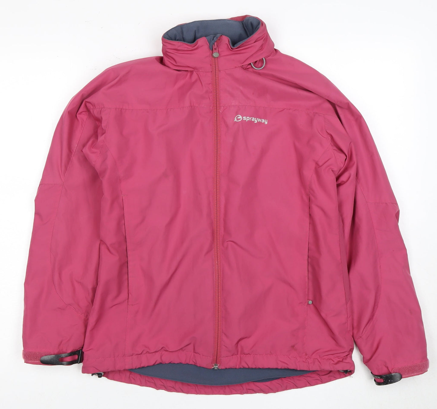 Womens UK Size Small Sprayway Pink Windbreaker Coat