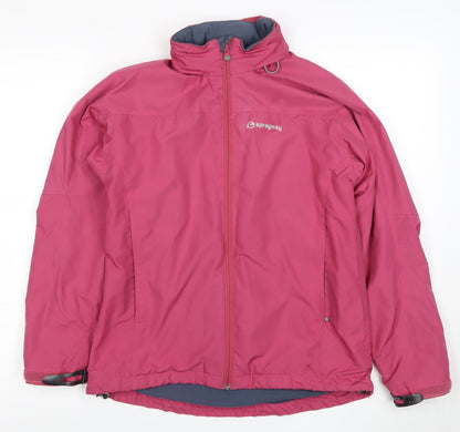 Womens UK Size Small Sprayway Pink Windbreaker Coat