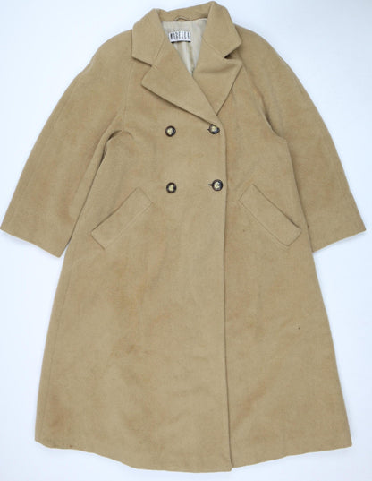 Womens UK Size 4 Marella Beige Pea Coat