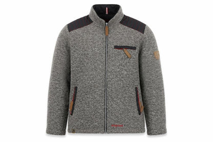 Almgwand Womens Grey Wool Blend Jacket, Size 36