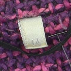 EWM Women's Purple Blazer Size 12 Bouclé Houndstooth