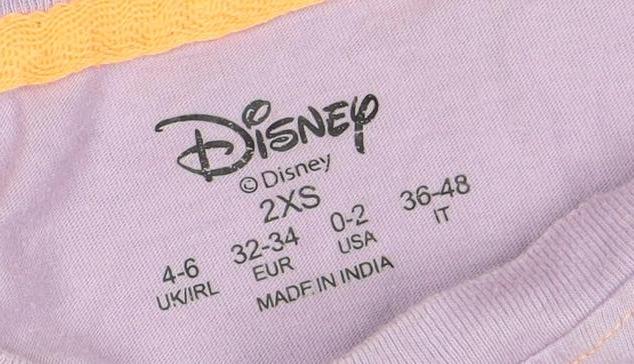 Disney Women's Purple Aristocats Nightshirt, Size 4-6