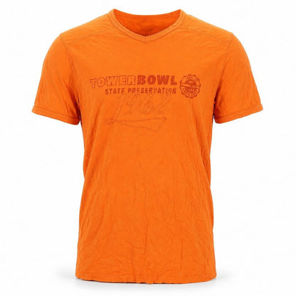 Mens UK Size S H&M Orange  T-Shirt