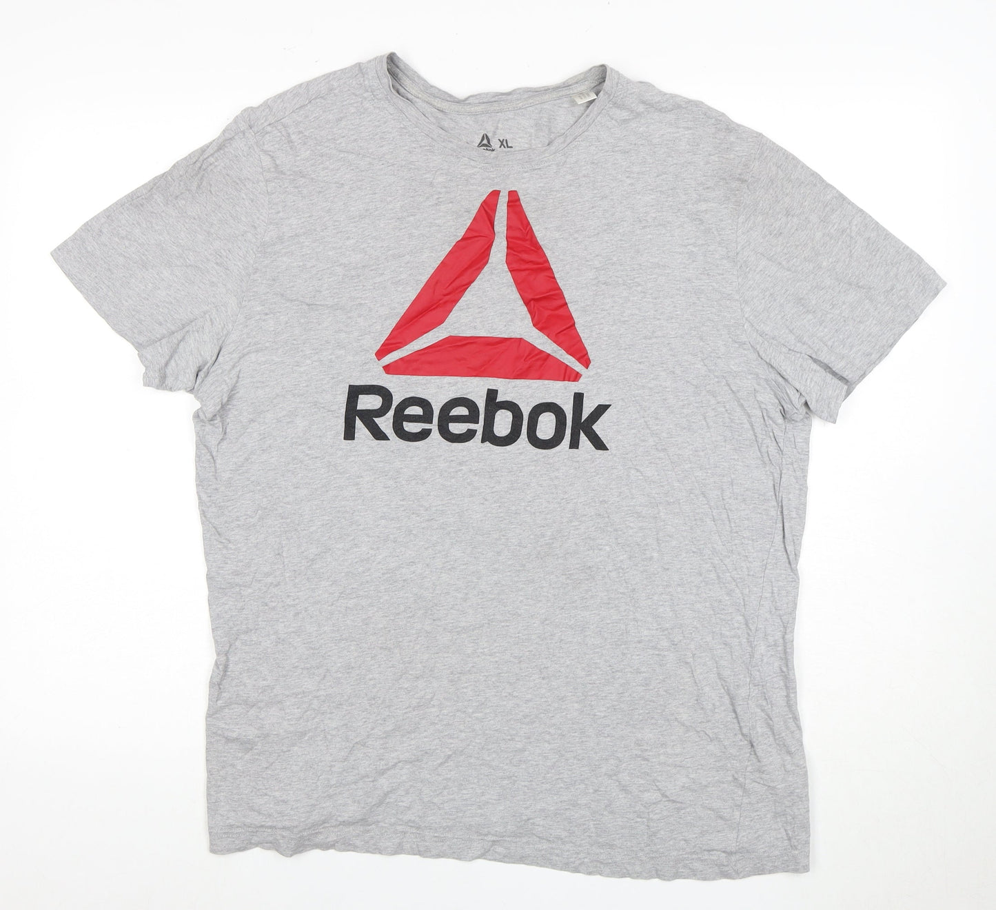 Reebok Men's Grey XL Short Sleeve T-Shirt