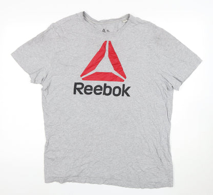 Reebok Men's Grey XL Short Sleeve T-Shirt