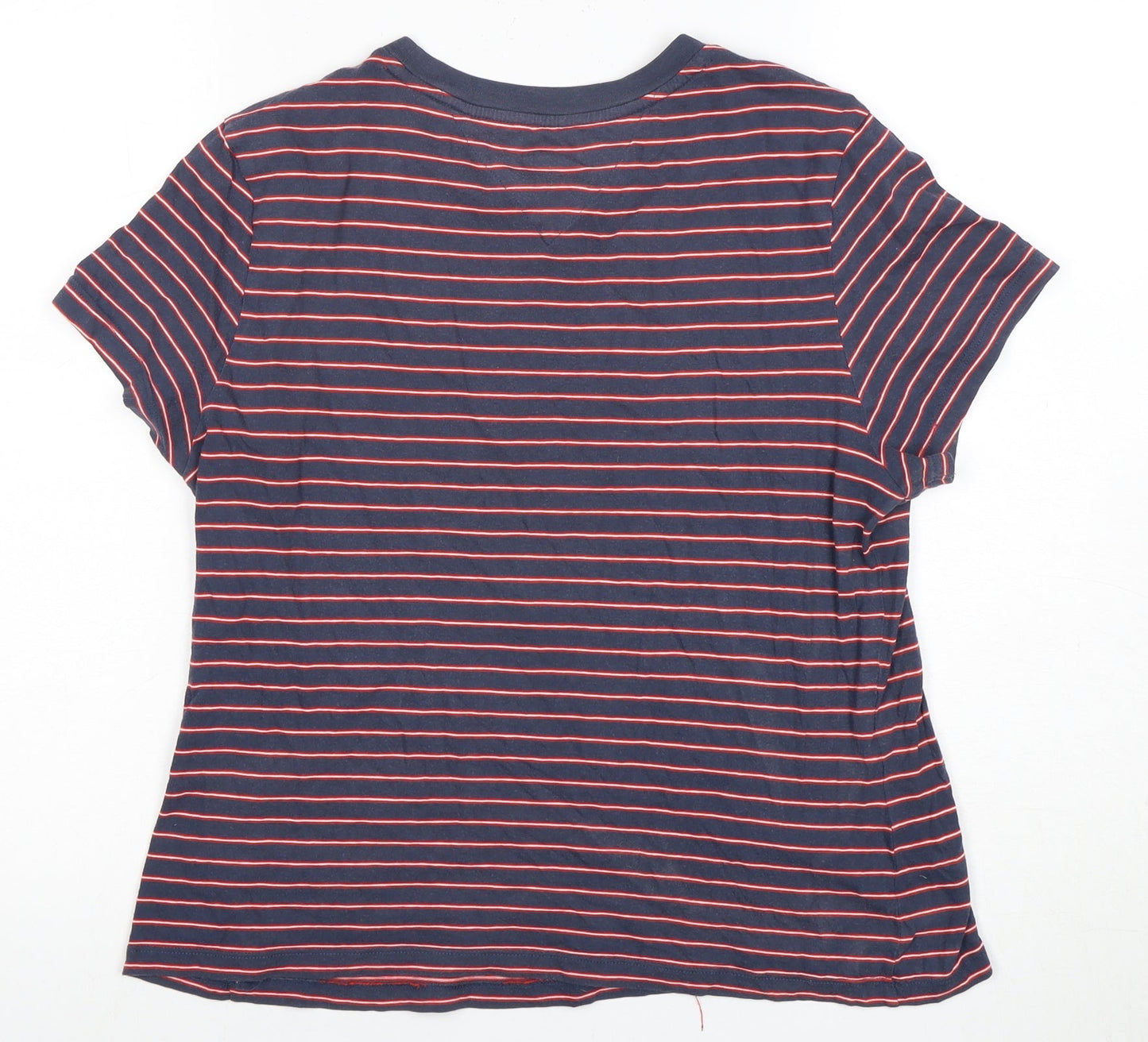 Womens UK Size M Tommy Jeans Blue  T-Shirt