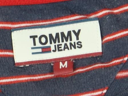 Womens UK Size M Tommy Jeans Blue  T-Shirt