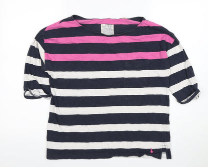 Jack Wills Women's Multicoloured Striped T-Shirt