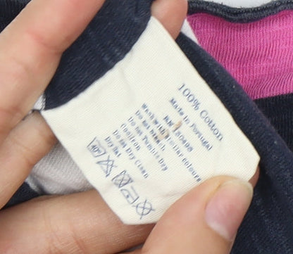 Jack Wills Women's Multicoloured Striped T-Shirt