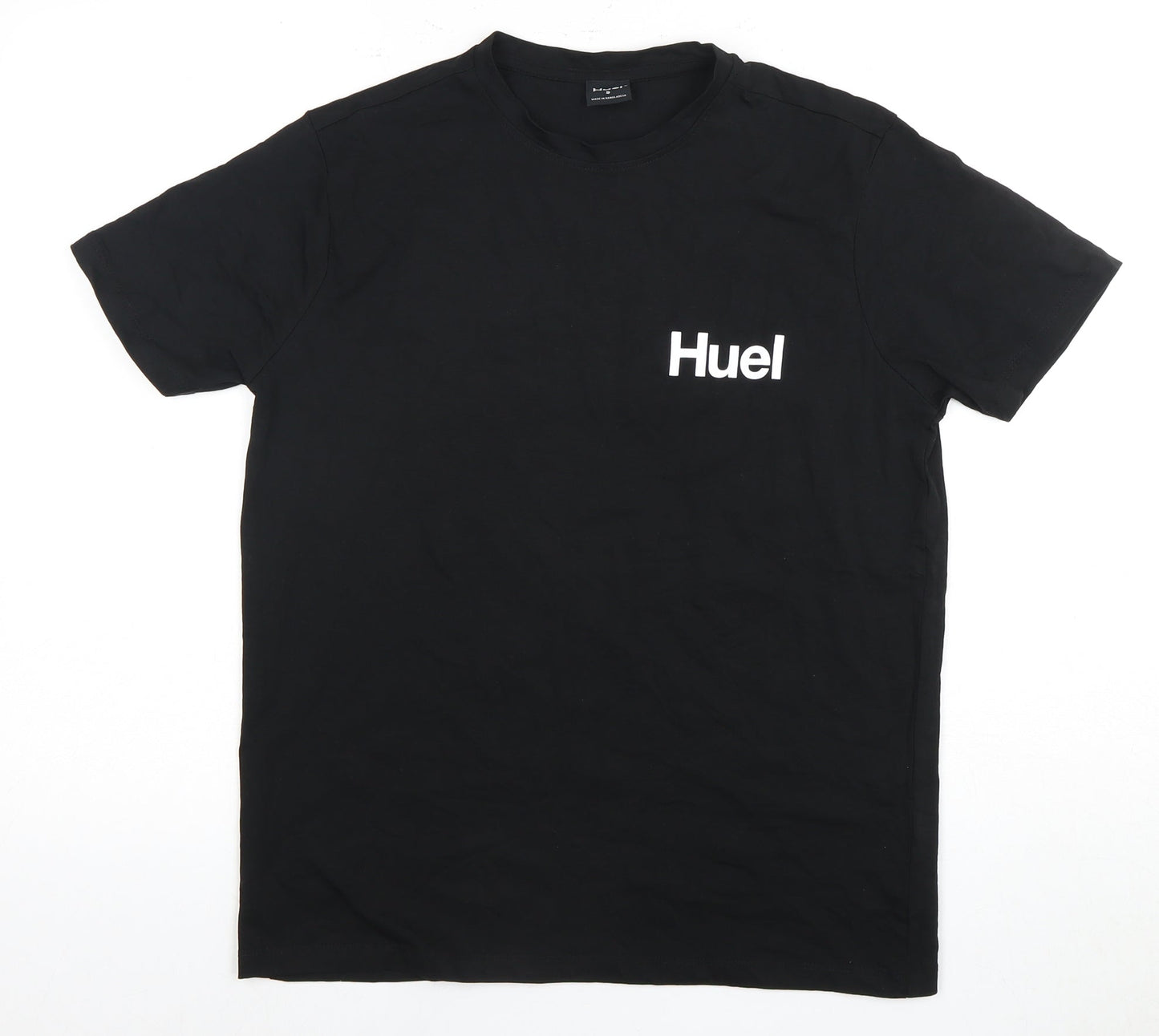 Mens UK Size S Huel Black  T-Shirt