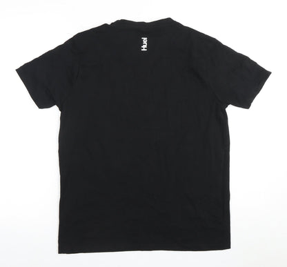 Mens UK Size S Huel Black  T-Shirt