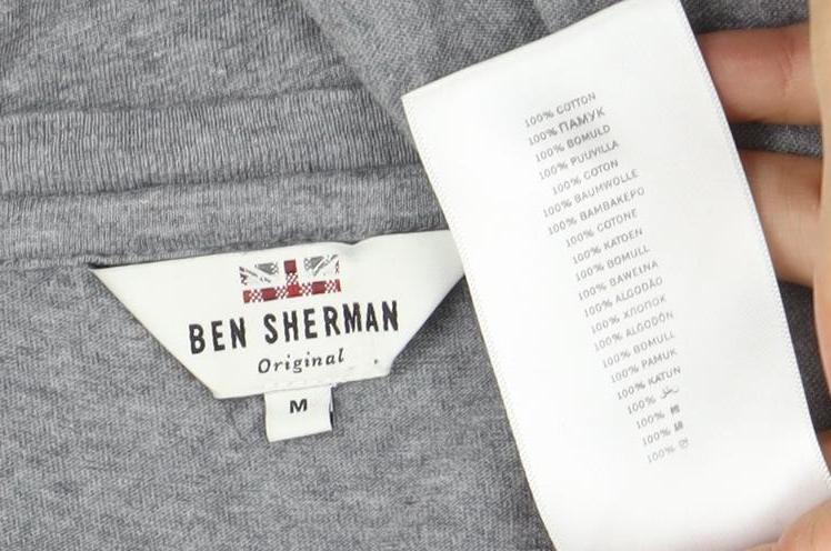 Mens UK Size M Ben Sherman Grey  T-Shirt