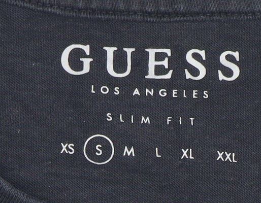 Mens UK Size S GUESS Black  T-Shirt