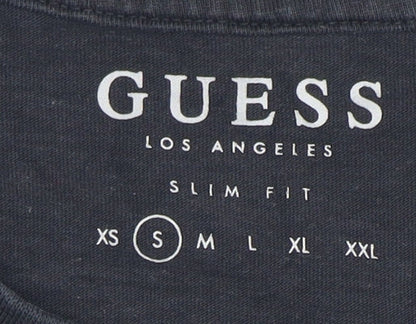 Mens UK Size S GUESS Black  T-Shirt