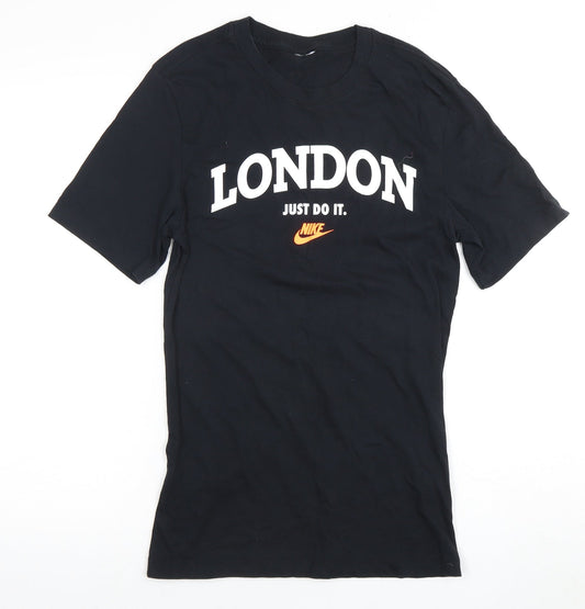 Nike Men's XS Black London Graphic T-Shirt