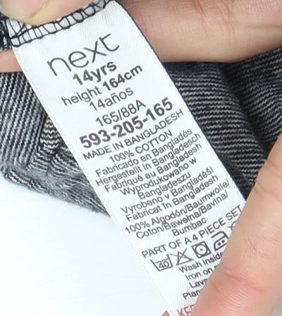 Chill'n Boys Grey Crew Neck Sweatshirt 14 Years