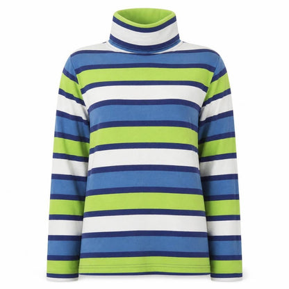 Tara Women's Multicoloured Striped T-Shirt L