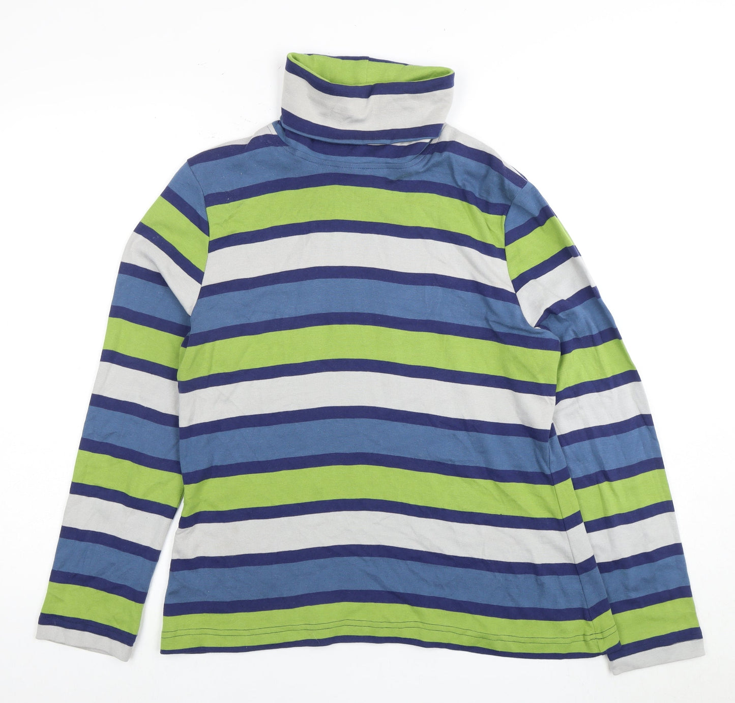 Tara Women's Multicoloured Striped T-Shirt L