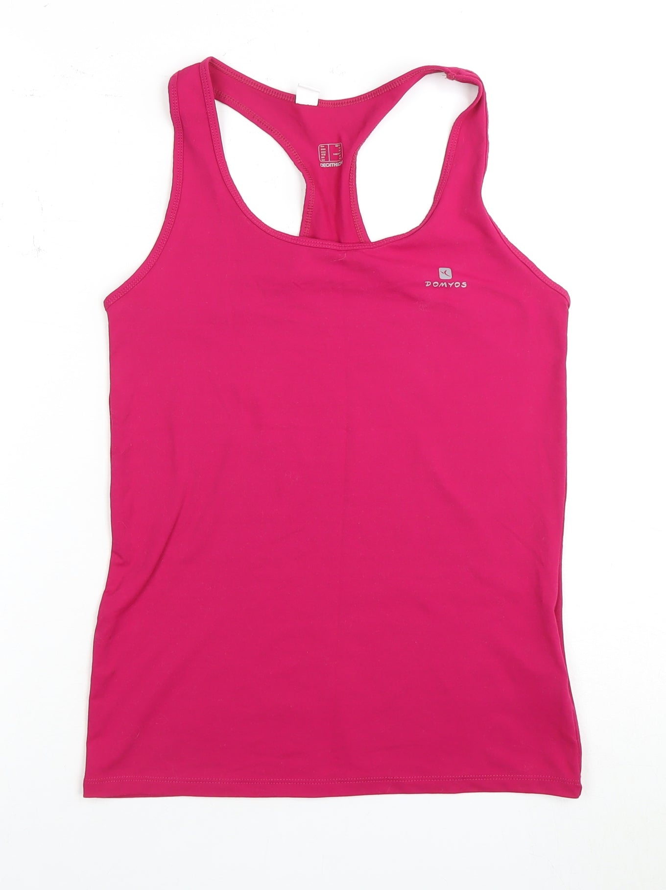 Decathlon Women's Pink Racerback Tank Top Size 10