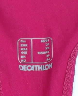Decathlon Women's Pink Racerback Tank Top Size 10