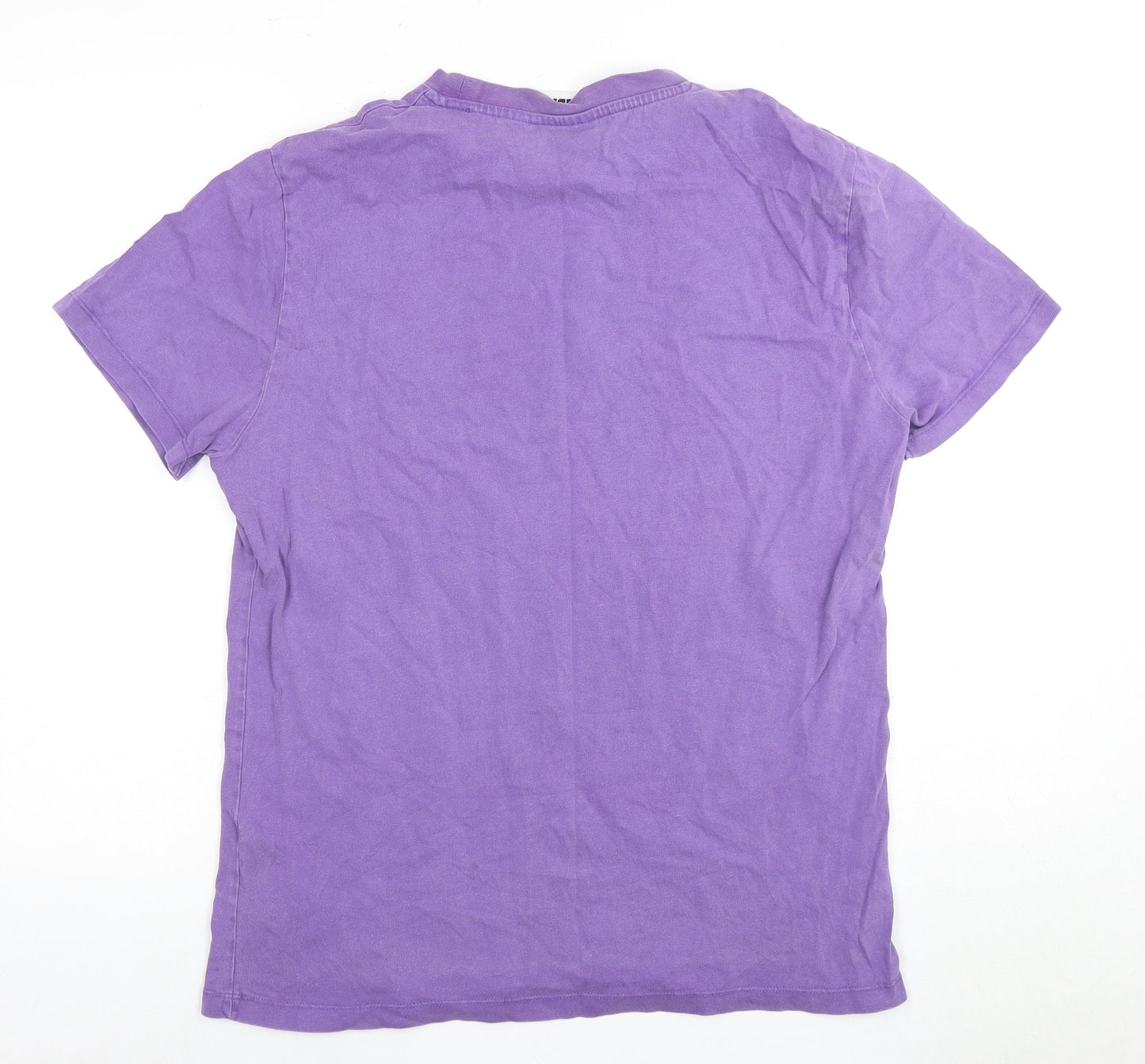 NBA Men's Purple Lakers T-Shirt, Medium, Sports Style