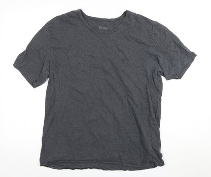 Mens UK Size XL Boss Grey  T-Shirt