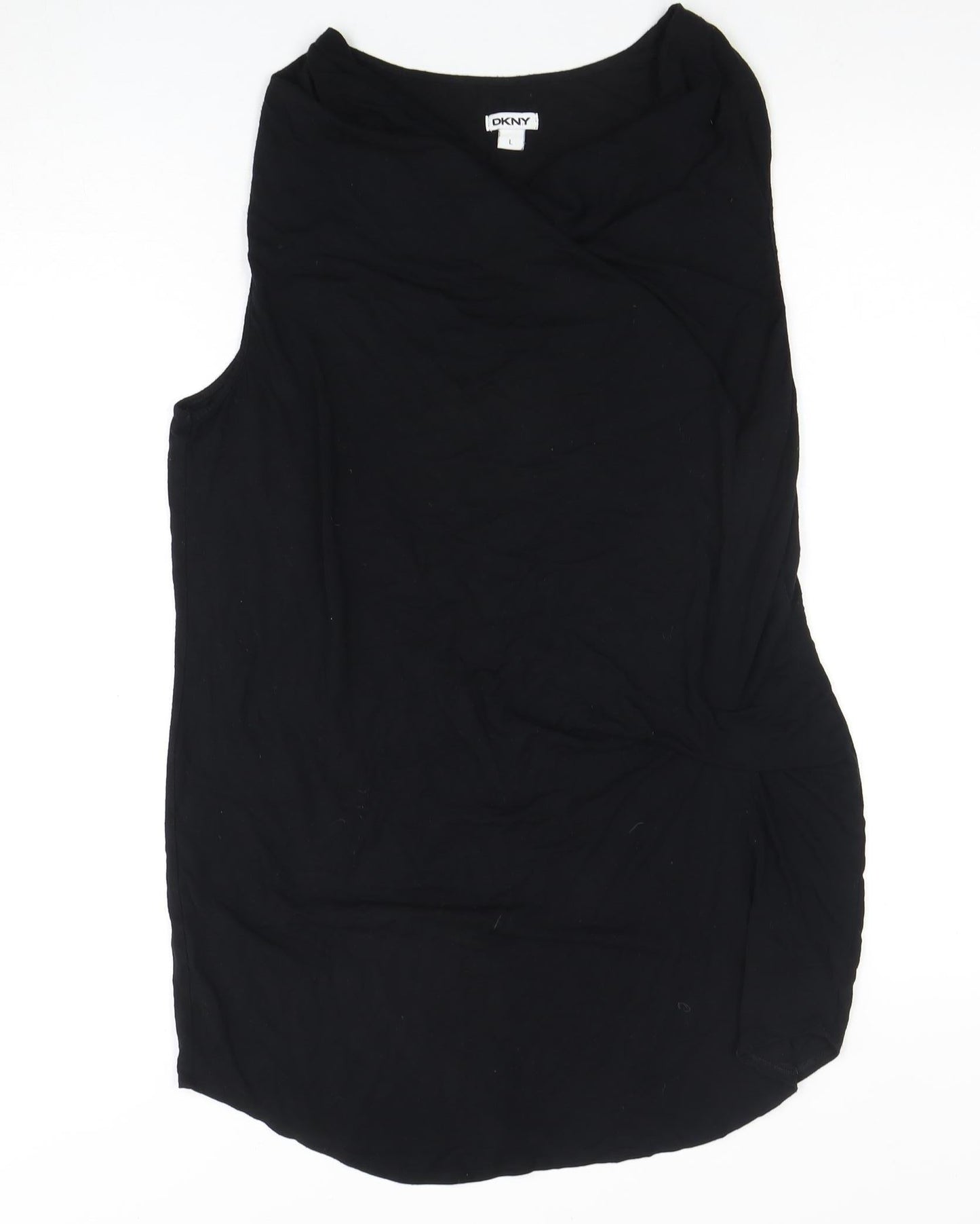 DKNY Women's Black Dress Size L Regular