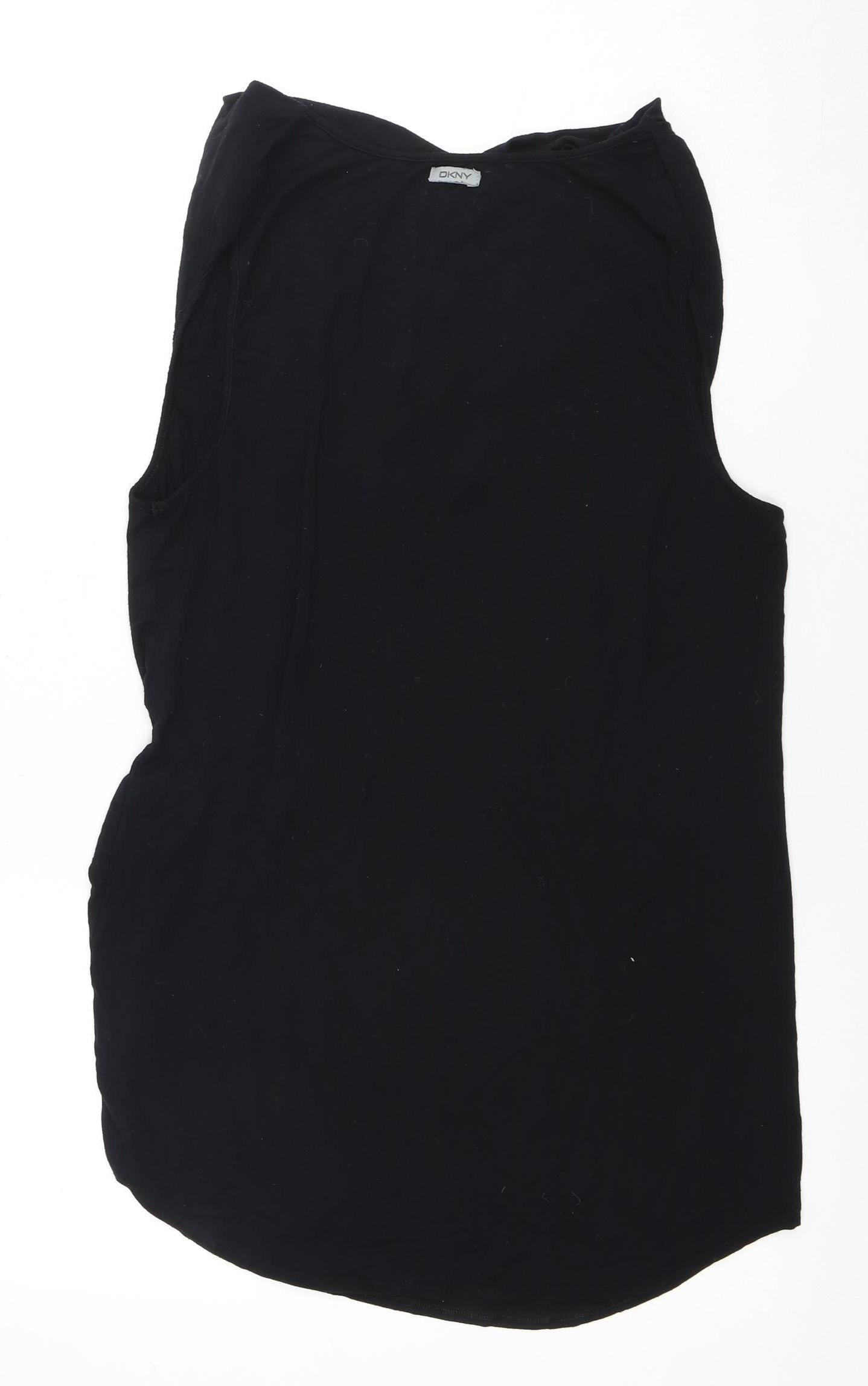 DKNY Women's Black Dress Size L Regular