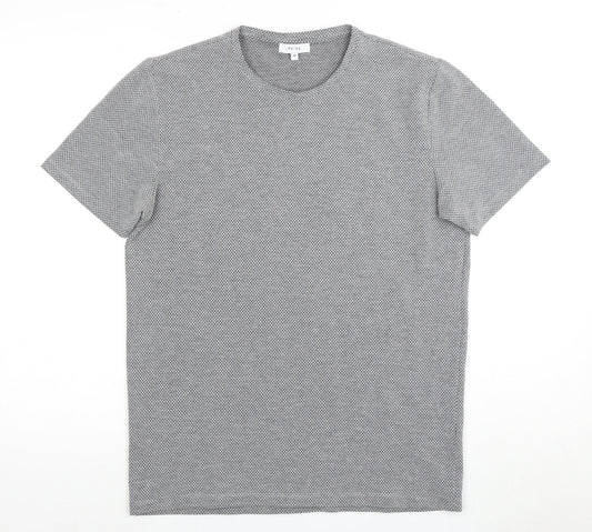 Reiss Grey Crew Neck Short Sleeve T-Shirt, Size M
