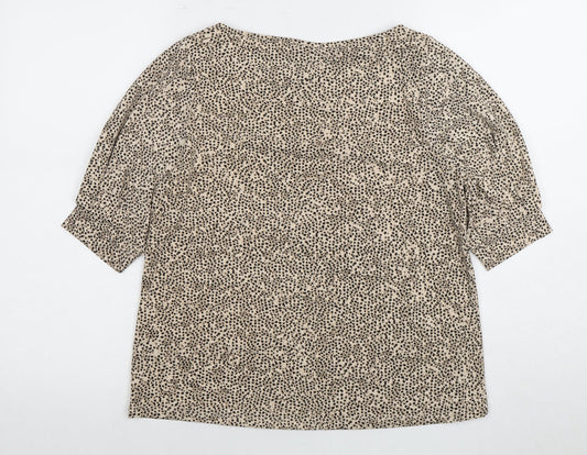 Womens UK Size S H&M Beige  Blouse