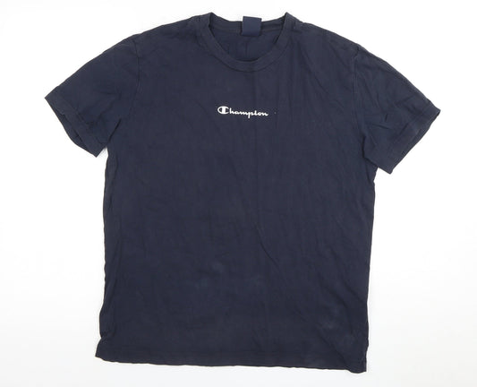 Mens UK Size M Champion Black  T-Shirt