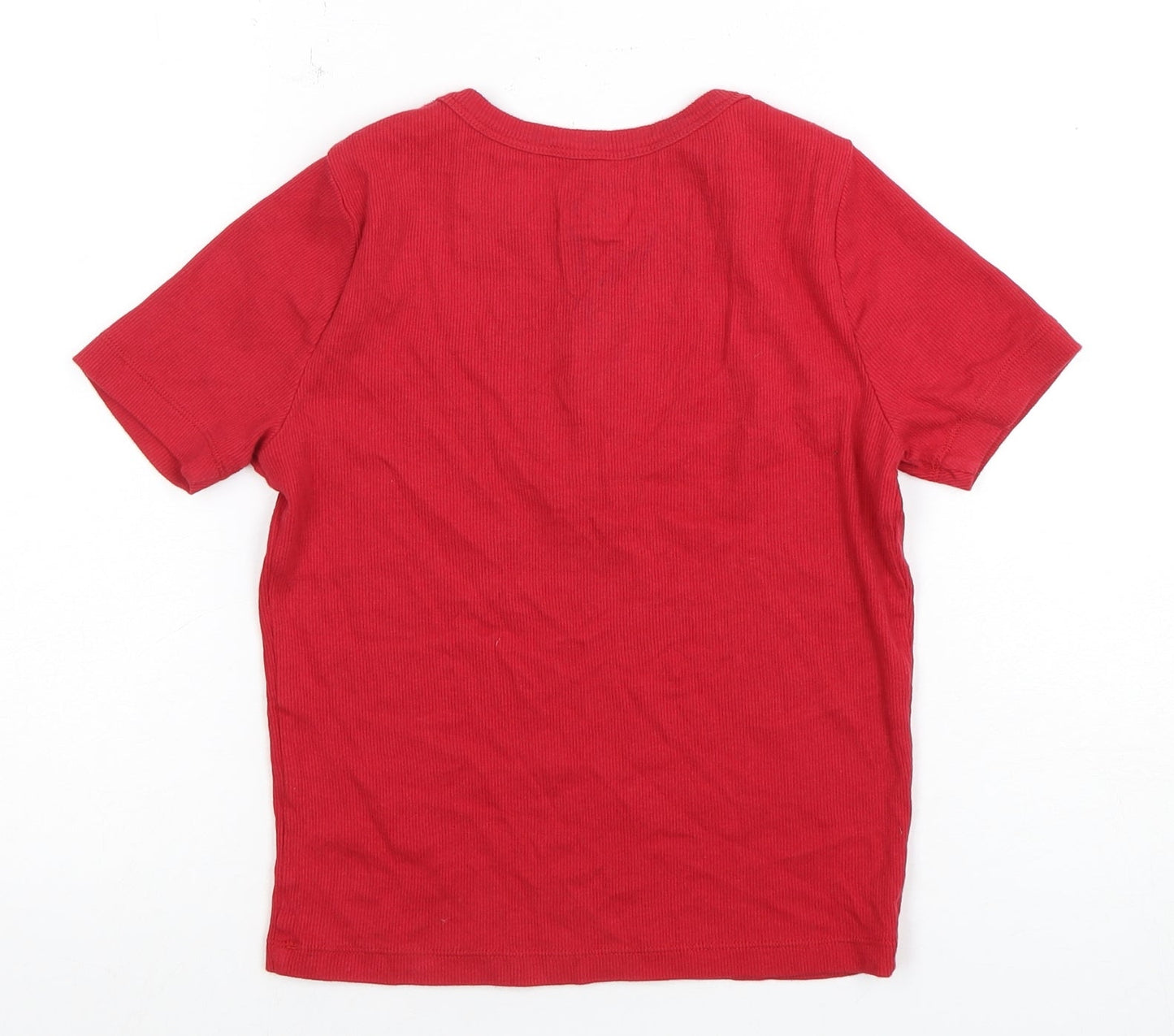 Womens UK Size S Hollister Red  T-Shirt