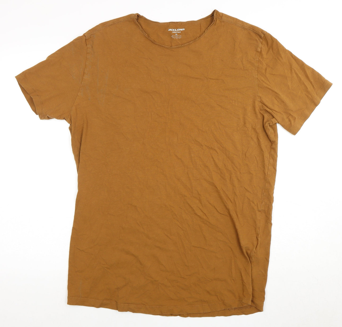 Mens UK Size XL JACK & JONES Brown  T-Shirt