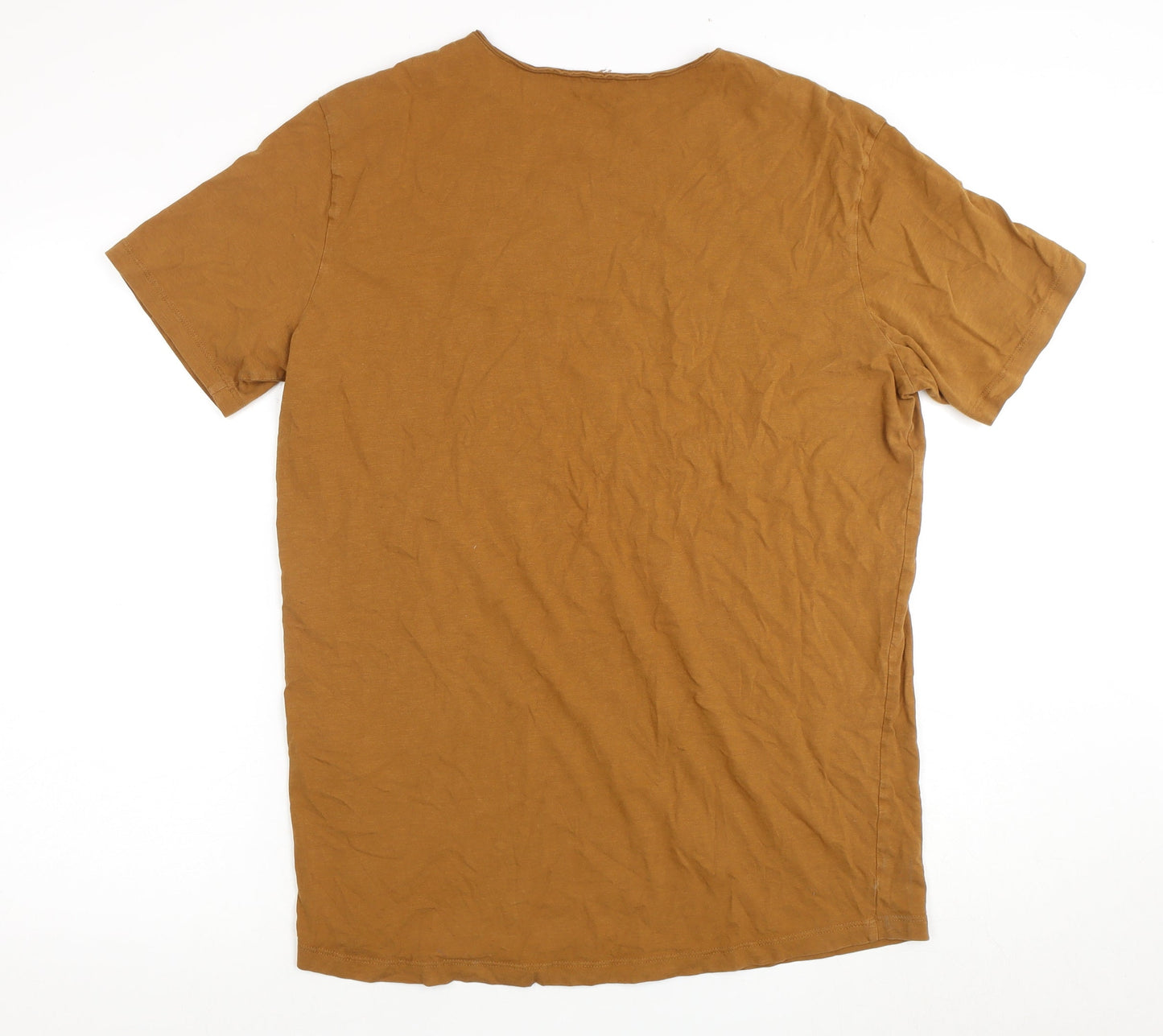 Mens UK Size XL JACK & JONES Brown  T-Shirt