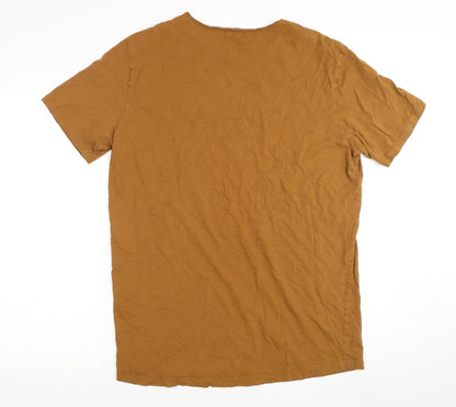 Mens UK Size XL JACK & JONES Brown  T-Shirt