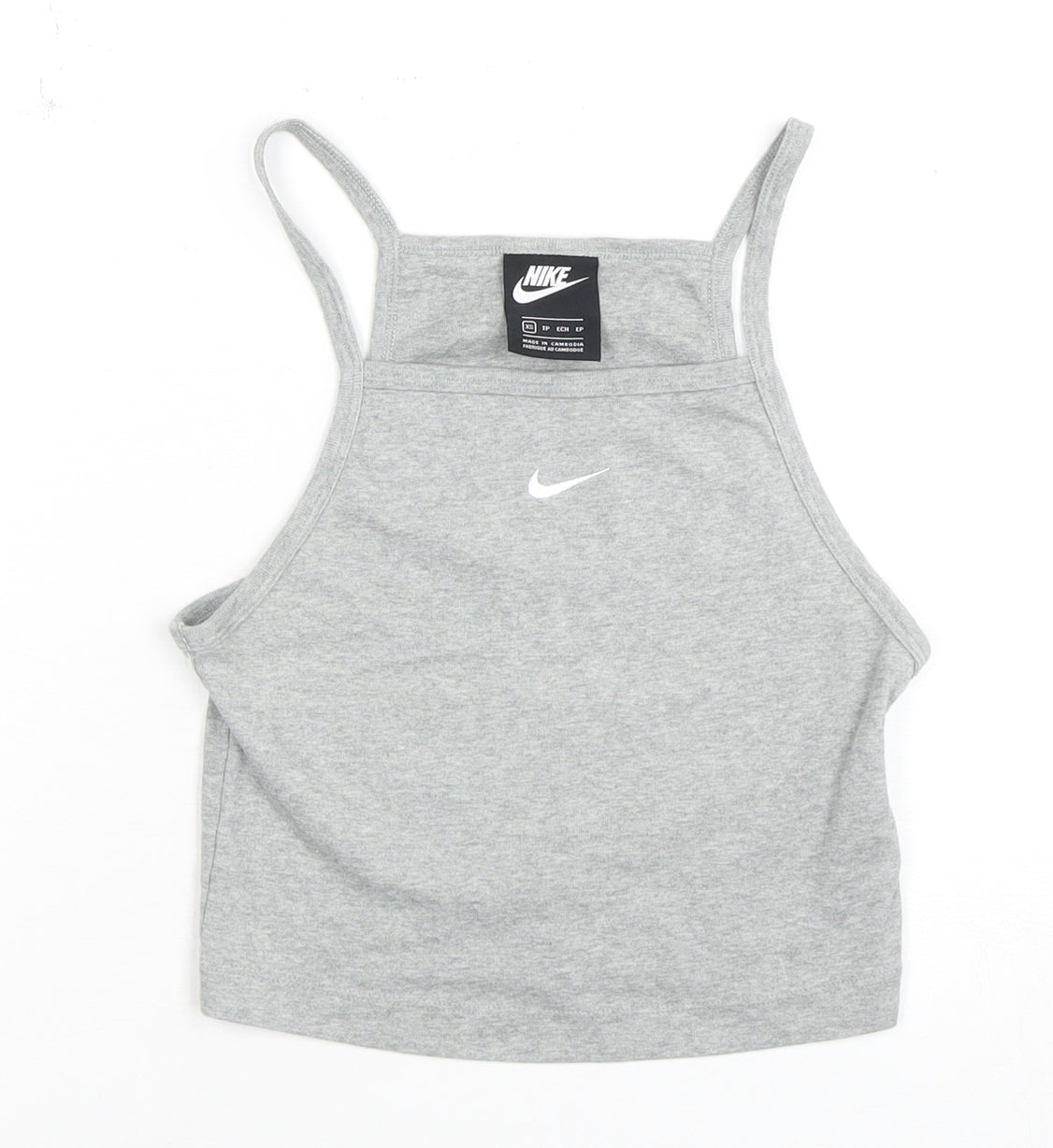 Nike Women's Grey Camisole Tank Top XS