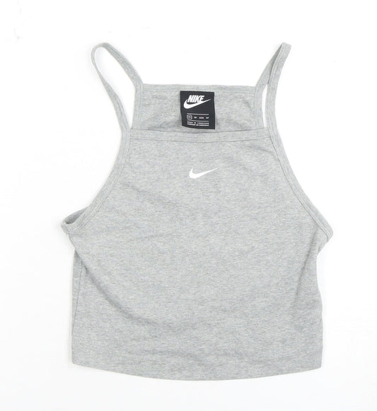 Nike Women's Grey Camisole Tank Top XS