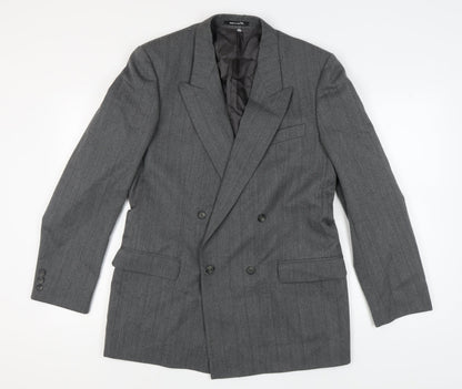 Mens UK Size 42 St Michael Regular Grey Suit Jacket