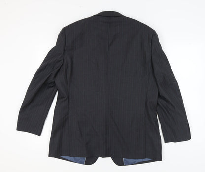 Mens UK Size 44 Greenwoods Elite Regular Grey Suit Jacket