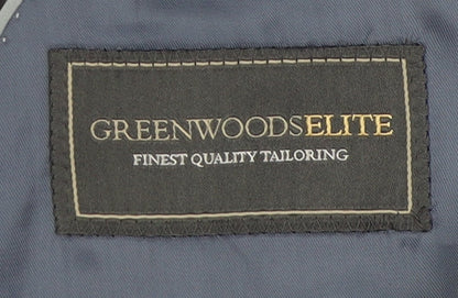 Mens UK Size 44 Greenwoods Elite Regular Grey Suit Jacket