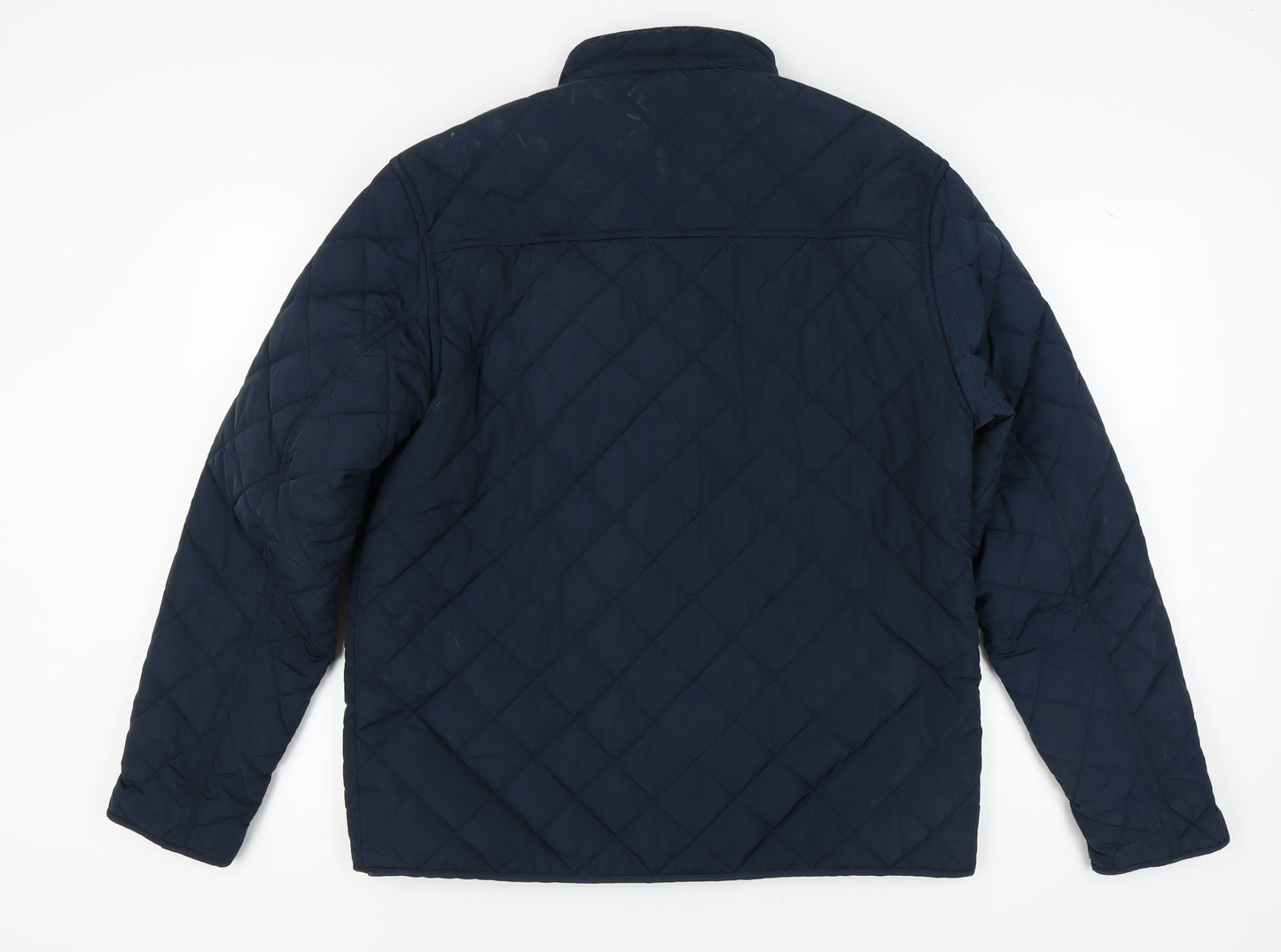 Mens UK Size XL Firetrap Blue Quilted Coat