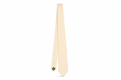 Mens River Island Beige  72% Polyester 28% Polyamide  Tie