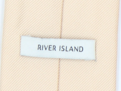 River Island Men's Beige Tie - One Size