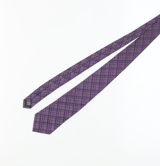 Marks and Spencer Men’s Purple Designer Tie One Size