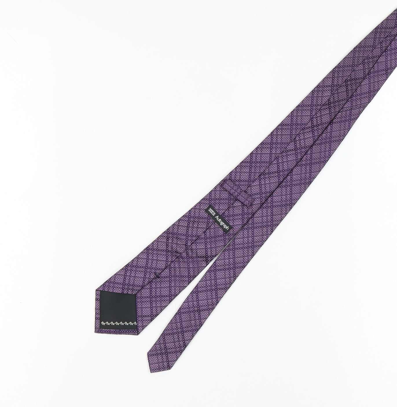 Marks and Spencer Men’s Purple Designer Tie One Size
