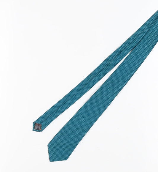 Next Men's Blue Geometric Designer Tie